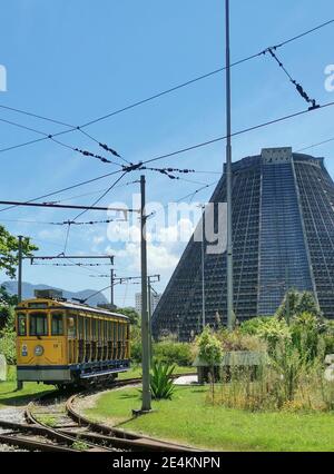 EIN TAG IN RIO IM JANUAR 2021 Stockfoto