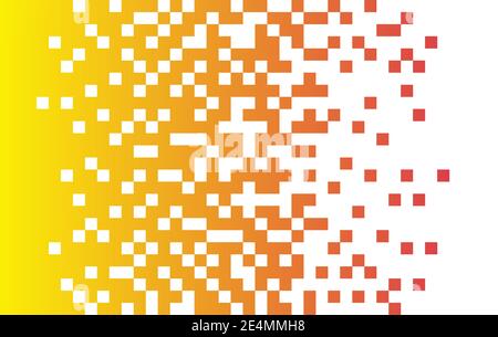 Pixel Raster Hintergrund, abstrakte geometrische Mosaik-Design. Textur Vektor Mosaik, Kunst Illustration. Stock Vektor