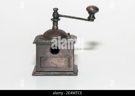 Schleifmaschine Form Metall Bleistiftspitzer Stockfoto