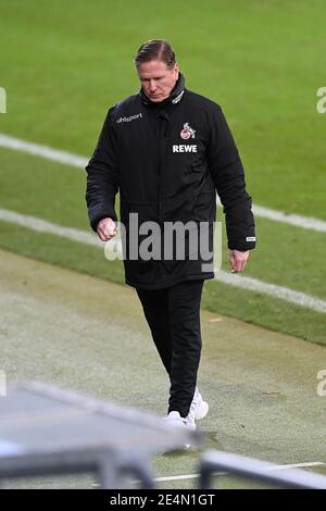 Sinsheim, Deutschland. 24. Jan 2021. Trainer Markus Gisdol (Köln). GES/Fußball/1. Bundesliga: TSG Hoffenheim - FC Köln, 24.01.2021 Fußball: 1. Liga: TSG Hoffenheim gegen FC Köln, Leverkusen, 24. Januar 2021 Quelle: dpa/Alamy Live News Stockfoto