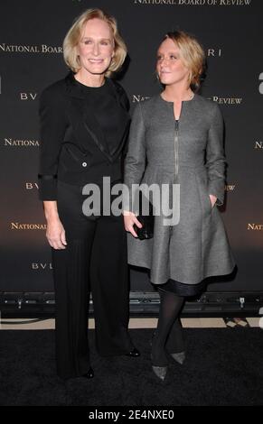 Die Schauspielerin Glenn Close und ihre Tochter Annie Maude starke nehmen am 15. Januar 2008 an der National Board of Review Awards Gala 2007 in der Cipriani 42nd Street in New York City, NY, USA Teil. Foto von Gregorio Binuya/ABACAPRESS.COM Stockfoto