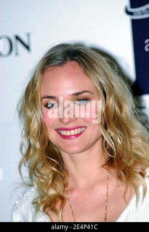 Die Schauspielerin Diane Kruger nimmt am 21. Januar 2008 am Boucheron-Dinner zum 150. Geburtstag Teil, das im 'Le Petit Palais' in Paris, Frankreich, stattfindet. Foto von Helder Januario/ABACAPRESS.COM Stockfoto