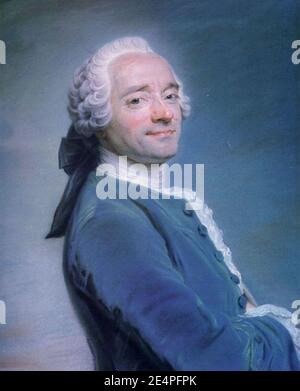 Maurice Quentin de La Tour 003. Stockfoto