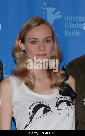 Jurymitglied die deutsche Schauspielerin Diane Kruger posiert für Bilder während der Jury-Fotoschau der 58. Jährlichen Berliner Filmfestspiele am 7. Februar 2008 in Berlin. Foto von Nicolas Khayat/ABACAPRESS.COM Stockfoto