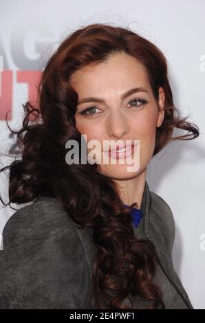 Schauspielerin Ayelet Zurer nimmt am 20. Februar 2008 an der Premiere von 'Vantage Point' am AMC Lincoln Square in New York City, NY, USA Teil. Foto von Gregorio Binuya/ABACAPRESS.COM Stockfoto