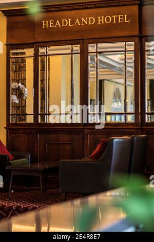 Großbritannien / England / Cornwall /Inside the Headland Hotel in Newquay Stockfoto