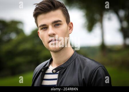 GROSSBRITANNIEN / England / Cornwall / Rosamunde Pilcher/ der deutsche Schauspieler Patrick Mölleken . Stockfoto