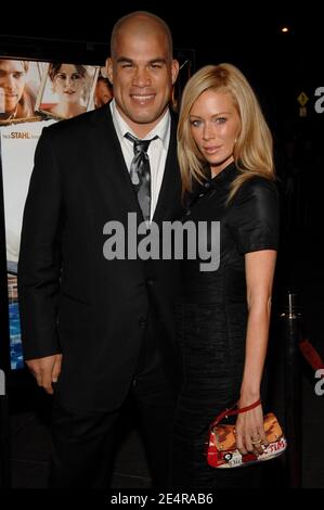 Tito Ortiz und Jenna Jameson besuchen die Premiere von SleepWalking in der Directors Guild of America in West Hollywood. Los Angeles, 6. März 2008. Foto von Lionel Hahn/ABACAPRESS.COM Stockfoto