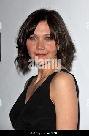 Die Schauspielerin Maggie Gyllenhaal besucht die Warner Bros. Big Picture 08 während der ShoWest, der offiziellen Versammlung der National Association of Theatre Owners am 13. März 2008 in Las Vegas, NV, USA. Foto von Lionel Hahn/ABACAPRESS.COM Stockfoto