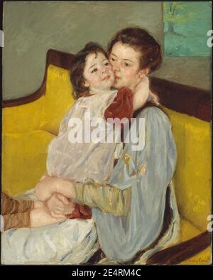 Mary Stevenson Cassatt – Caresse Maternelle Stockfoto