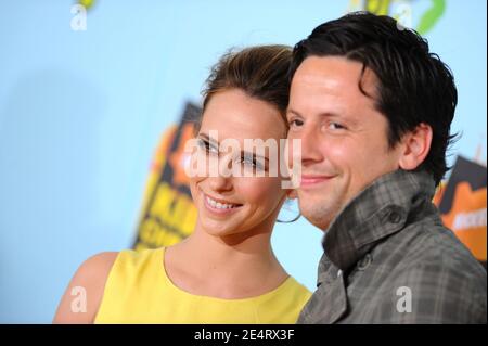 Jennifer Love Hewitt und Ross McCall nehmen an den Nickelodeon's 2008 Kids' Choice Awards Teil. Los Angeles, CA, USA am 29. März 2008. Foto von Lionel Hahn/ABACAPRESS.COM Stockfoto