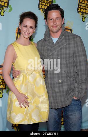 Jennifer Love Hewitt und Ross McCall nehmen an den Nickelodeon's 2008 Kids' Choice Awards Teil. Los Angeles, CA, USA am 29. März 2008. Foto von Lionel Hahn/ABACAPRESS.COM Stockfoto