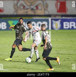 Sao Paulo - SP - 23-01-2021 - ESPORTES/CAMPEONATO BRASILEIRO - LUCIANO während der brasilianischen Liga (Campeonato Brasileiro Serie A) Fußballspiel zwischen Sao Paulo und Coritiba Kredit: SPP Sport Pressefoto. /Alamy Live Nachrichten Stockfoto