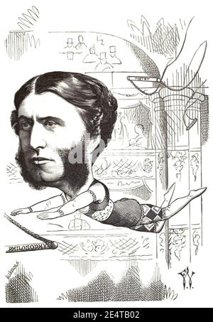 Matthew Arnold (Waddy, 1872). Stockfoto