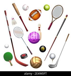 Sportsymbole Stock Vektor