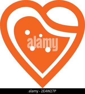 Orange Obst Symbol Logo Design Vektor Vorlage Stock Vektor