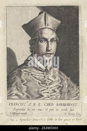 Melchior Tavernier (I) - Porträt von Francesco Barberini. Stockfoto