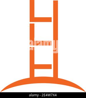 Leiter Symbol Symbol Symbol Design Inspiration Vektor Vorlage Illustration Stock Vektor