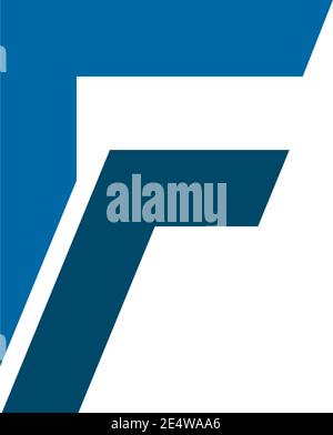 F Buchstabe Initial Symbol Logo Design Inspiration Vektor Vorlage Stock Vektor