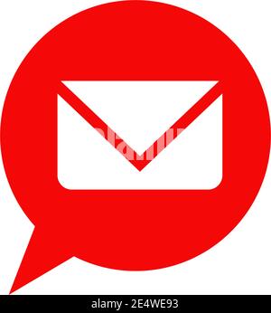 Mail Letter Symbol Logo Design Vektor Vorlage Stock Vektor