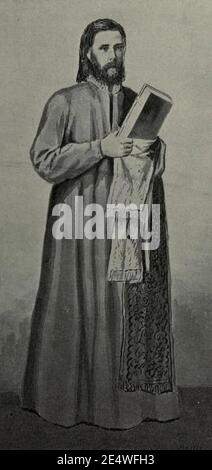 MESROP Mashtots («Illustrated Armenia and the Armenians», 1898). Stockfoto