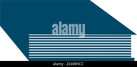 Buch Logo Design Inspiration Vektor Vorlage Stock Vektor