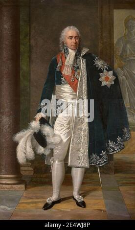 Robert Lefèvre - Hugues-Bernard Maret (1763-1839), duc de Bassano. Stockfoto