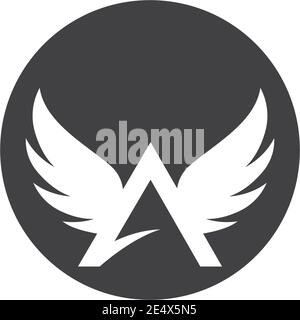 Wing Logo Vorlage vektor Icon Design Stock Vektor