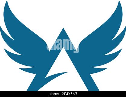 Wing Logo Vorlage vektor Icon Design Stock Vektor