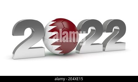 Qatar 2022 Turnier Konzept Bilder Stockfoto
