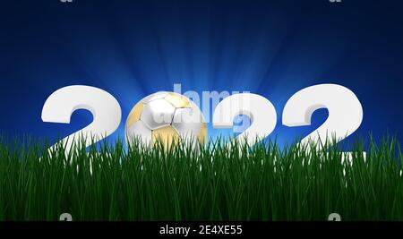Qatar 2022 Turnier Konzept Bilder Stockfoto