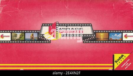 Mirage Brieftasche Für Filmverarbeitung Stockfoto