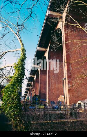 Szenen in Ouseburn Valley, Newcastle upon Tyne Stockfoto