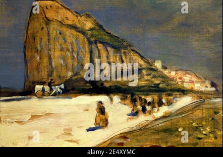 Gibraltar 1913 James Wilson Morrice 1865 – 1924 Kanada Kanadisch, Stockfoto