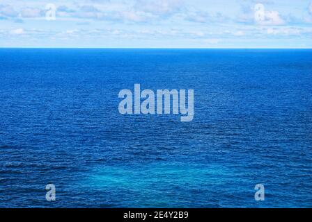 Horizont des Mittelmeers von den Inseln Gozo Maltese Stockfoto