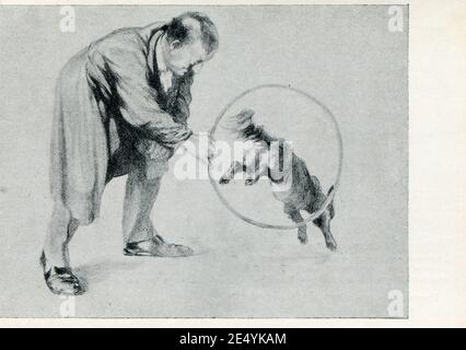 Die Geschichten von A.P. Tschechow in Illustrationen sowjetischer Künstler. Alte Vintage Postkarte der UdSSR, 1954. Stockfoto