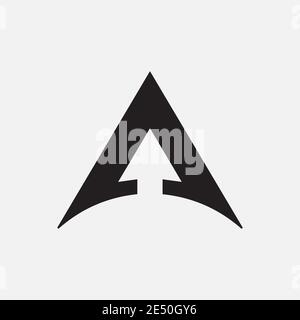 Schreiben SIE EIN Logo für Business-Vektor-Design Stock Vektor