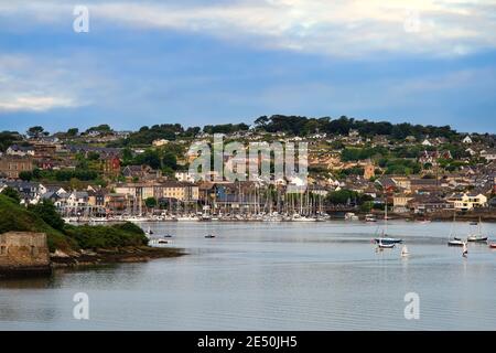 Kinsale, ein kleines Fischerdorf an der Südküste Irlands, in der Grafschaft Cork. Stockfoto