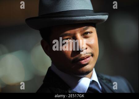 Terrence Howard nimmt am 30. April 2008 an der Premiere von Paramount Pictures 'Iron man' im Chinese Theatre in Hollywood, Los Angeles, CA, USA Teil. Foto von Lionel Hahn/ABACAPRESS.COM Stockfoto