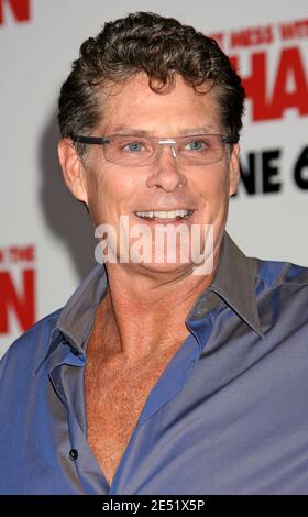 David Hasselhoff kommt zur Weltpremiere von "You Don't Mess with the Zohan", die am 28. Mai 2008 im Grauman's Chinese Theatre in Hollywood, Los Angeles, CA, USA, stattfand. Foto von Baxter/ABACAPRESS.COM Stockfoto