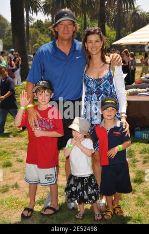 Kevin Sorbo kommt am 8. Juni 2008 zum "A Time for Heroes" Celebrity Carnival, um der Elizabeth Glaser Pediatric AIDS Foundation im Wadsworth Theatre in Los Angeles, CA, USA, zu nutzen. Foto von Lionel Hahn/ABACAPRESS.COM Stockfoto