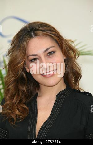 Shirley Bousquet posiert für Bilder während des 48. Monte-Carlo TV Festivals, das am 09. Juni 2008 im Grimaldi Forum in Monaco stattfand. Foto von Denis Guignebourg/ABACAPRESS.COM Stockfoto