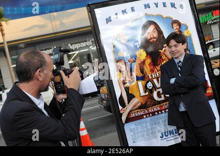 'mike Myers nimmt an der Premiere von Paramount Pictures ''The Love Guru'' im Chinese Theatre in Hollywood Teil. Los Angeles, CA, USA, am 11. Juni 2008.Foto von Lionel Hahn/ABACAPRESS.COM' Stockfoto