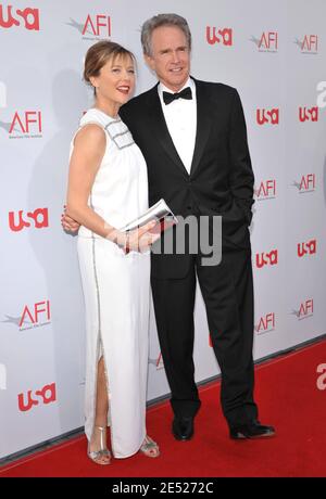 Warren Beatty und Annette Bening nehmen am 12. Juni 2008 am 36. AFI Life Achievement Award im Kodak Theatre in Hollywood, Los Angeles, CA, USA Teil. Foto von Lionel Hahn/ABACAPRESS.COM Stockfoto