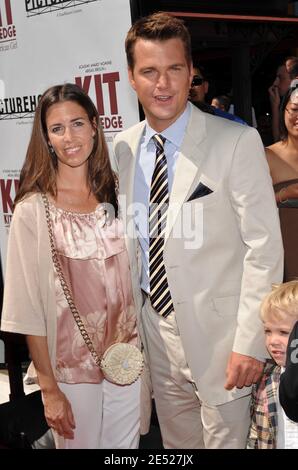 Chris O'Donnell und seine Familie nehmen an der Weltpremiere von 'Kit Kittredge: An American Girl' Teil, die am 14. Juni 2008 im Grove Theatre, Los Angeles, CA, USA, stattfand. Foto von Lionel Hahn/ABACAPRESS.COM Stockfoto