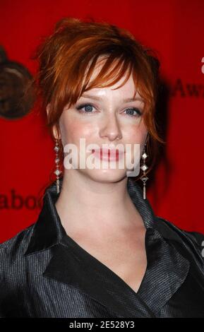 Die Schauspielerin Christina Hendricks nimmt am 16. Juni 2008 an den 67. Jährlichen George Foster Peabody Awards im Waldorf Astoria in New York City, NY, USA Teil. Foto von Gregorio Binuya/ABACAPRESS.COM Stockfoto