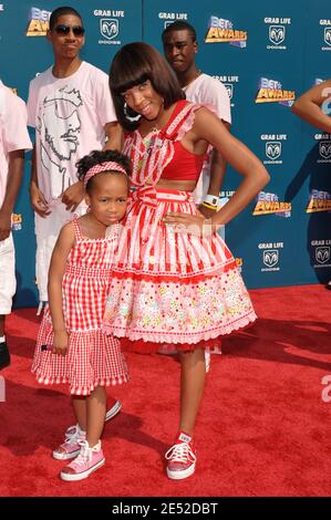 Lil Mama bei der Ankunft für die 2008 BET Awards im Shrine Auditorium in Los Angeles, CA, USA am 24. Juni 2008. Foto von Lionel Hahn/ABACAPRESS.COM Stockfoto