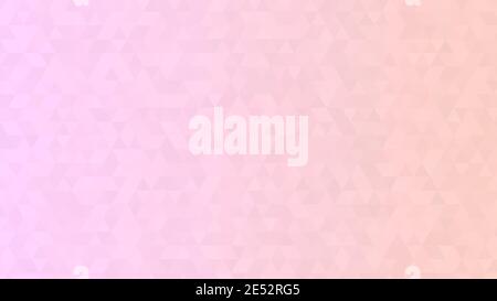 Pastellrosa Hintergrund, Low-Poly-Gradient Banner Stockfoto