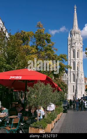 Jamie Oliver's Italian Restaurant Castle District, Budapest, Ungarn Stockfoto