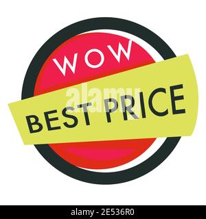 Sale Bester Preis isoliert Icon Wochenende Verkauf und Rabatt Stock Vektor